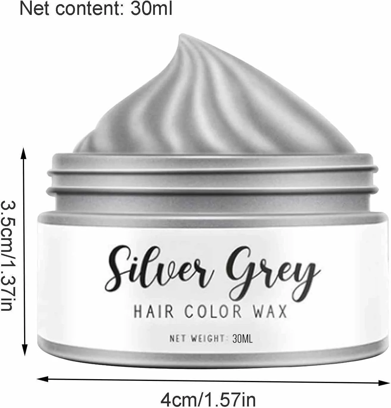 واکس رنگ موقت مو، پمادهای کرمی حالت دهنده موی طبیعی | واکس حالت دهنده و مرطوب کننده مو برای ایجاد مدل های ابریشمی و طبیعی برای آقایان و بانوان