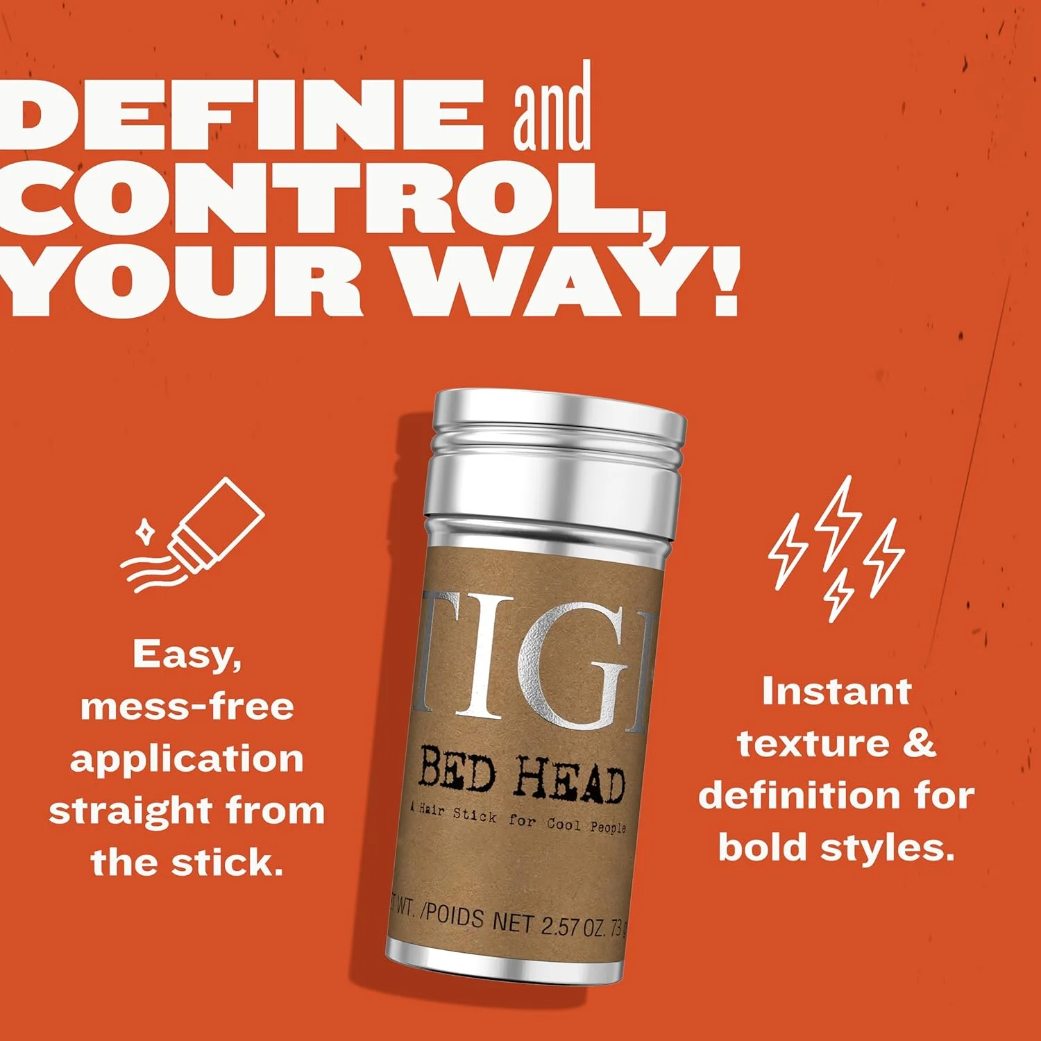 استیک حالت دهنده مو تیگی بد هد، 73 گرم