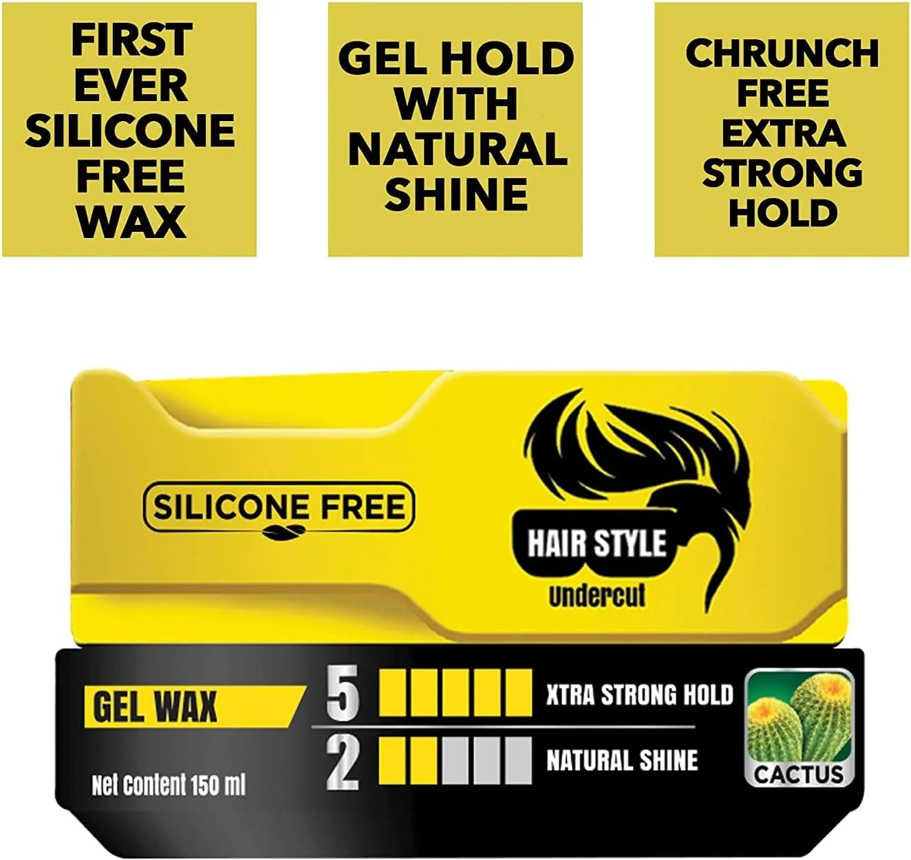 واکس موی حالت دهنده بسیار قوی واتیکا نچرالز | بدون چسبندگی | بدون سیلیکون و درخشش طبیعی | قابلیت تغییر حالت و شستشوی آسان | برای آقایان - 150 میلی لیتر