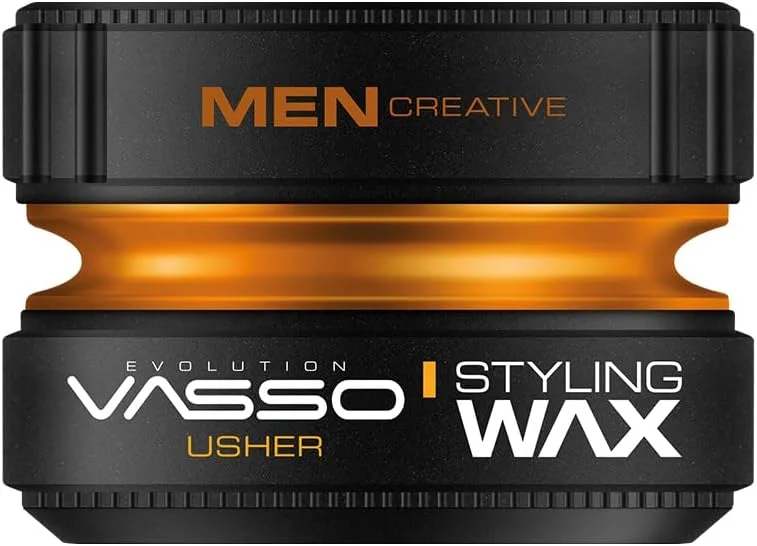 واکس ژل مو بر پایه آب Vasso Pro-Aqua Usher، نارنجی، 150 میلی لیتر