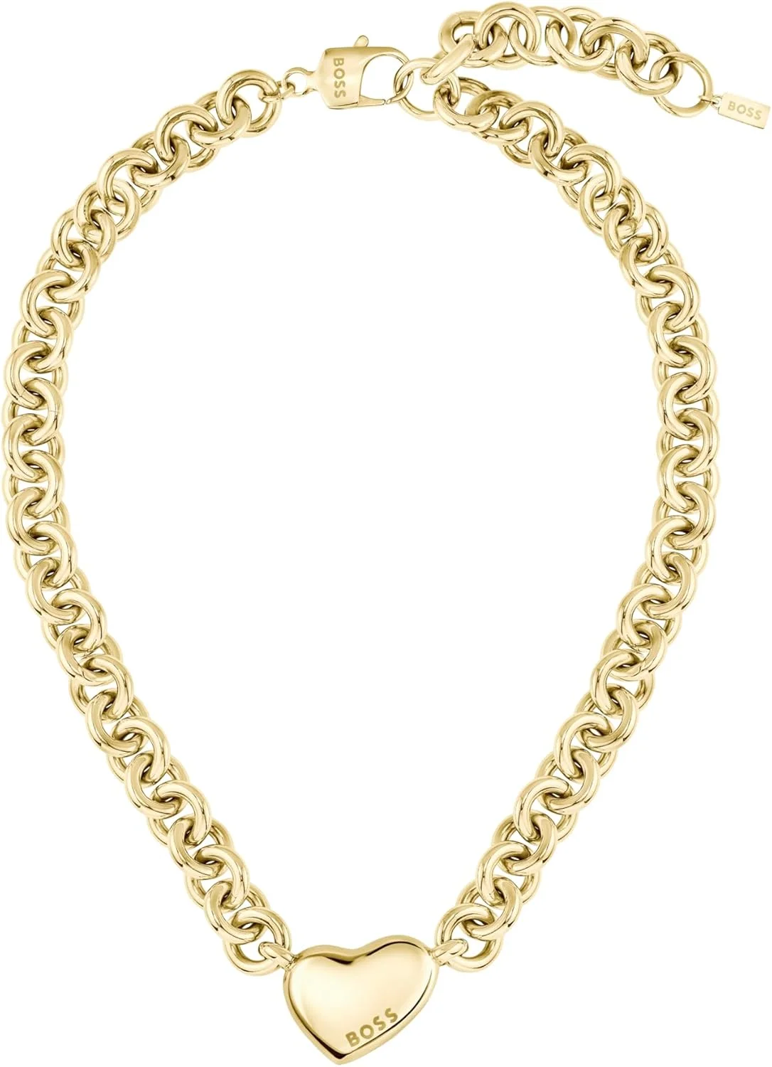 گردنبند زنانه استیل مدل Honey Love باس