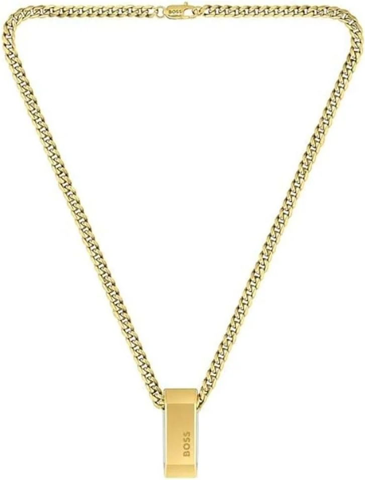 گردنبند مردانه استیل باس مدل کارتر