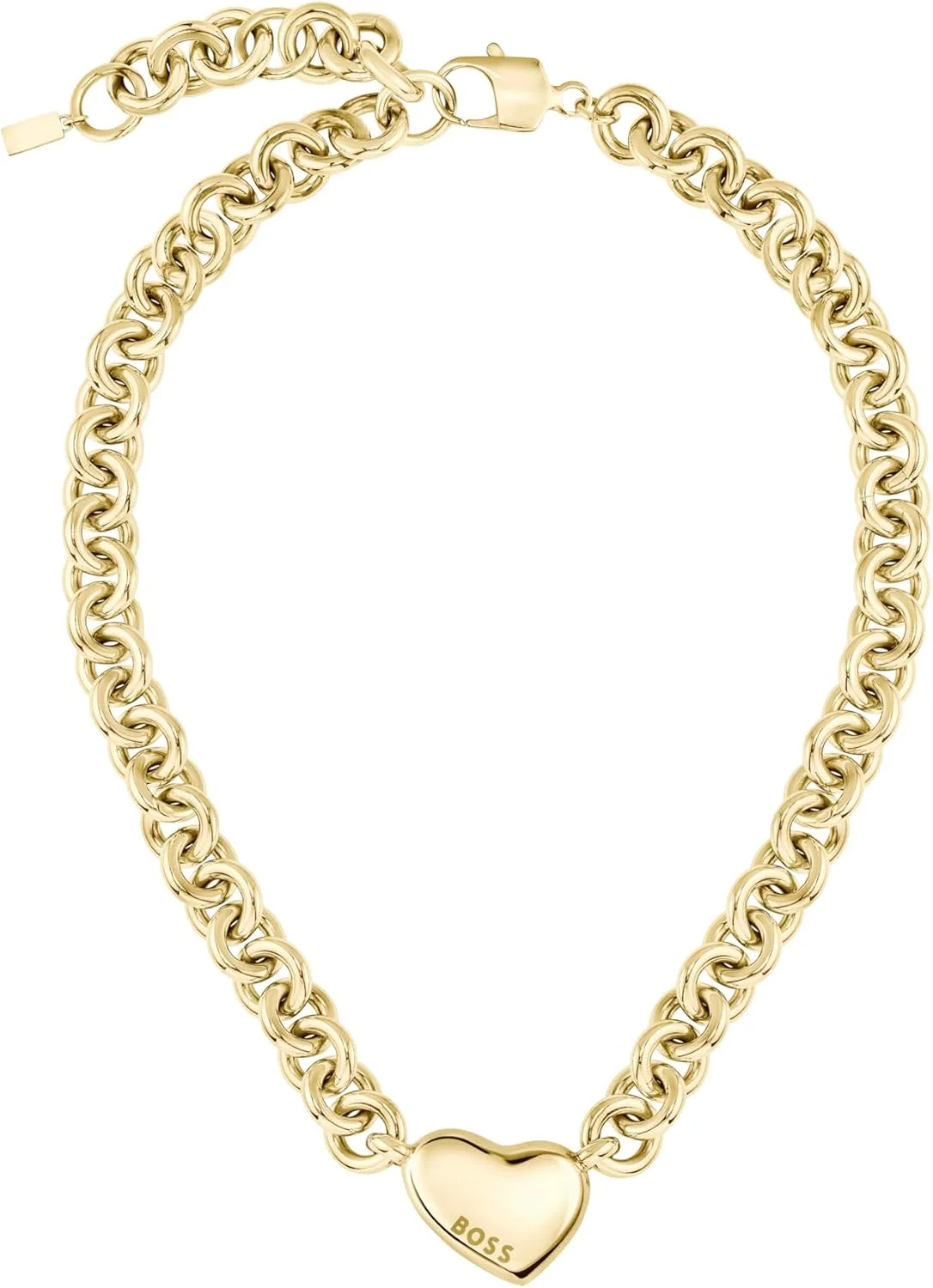 گردنبند زنانه استیل مدل Honey Love باس