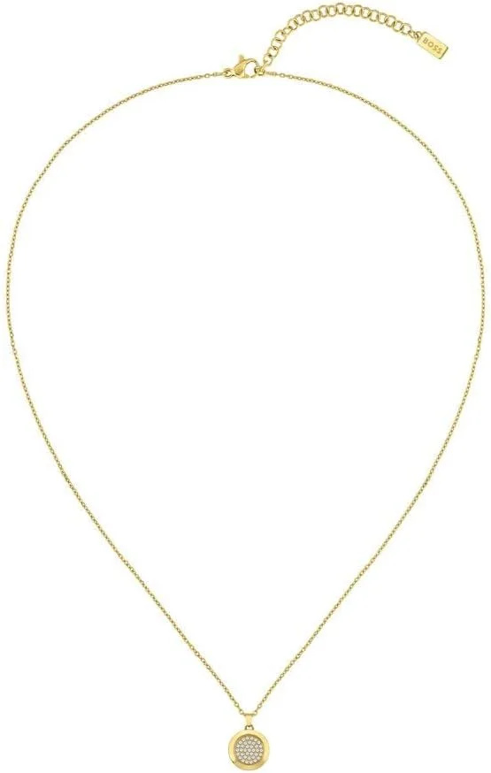 گردنبند آویز زنانه هوگو باس مدل MEDALLION - 1580300