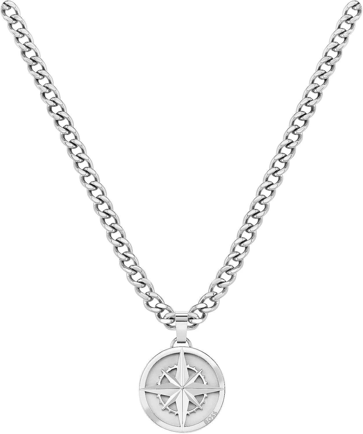 آویز گردنبند مردانه BOSS Jewelry مدل NORTH Collection ساخته شده از استیل ضد زنگ