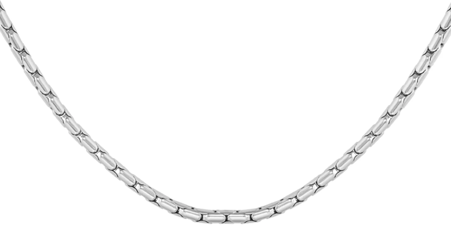 گردنبند یا دستبند زنجیری مردانه استیل مدل Evan از Boss Jewelry