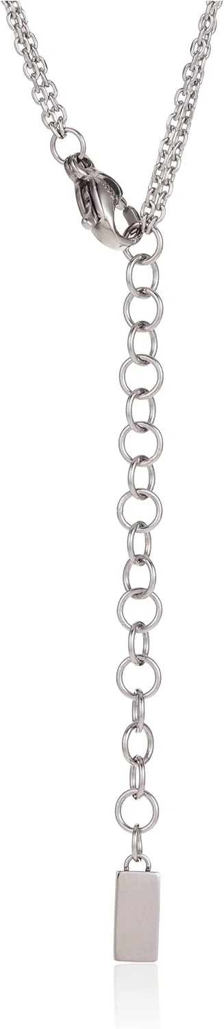 آویز زنانه هوگو باس با زنجیر، استیل ضد زنگ سه رنگ - 1580111