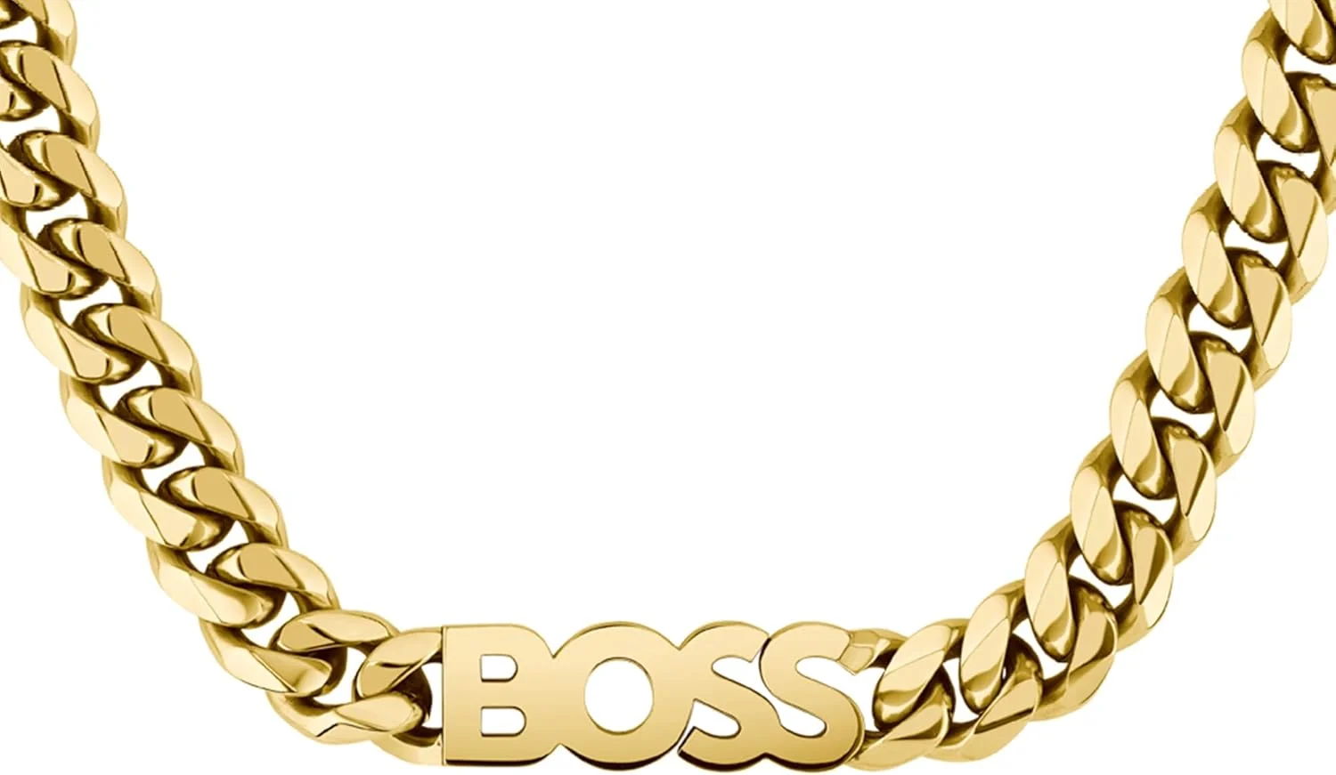گردنبند زنجیری مردانه BOSS Jewelry مدل KASSY از جنس استیل ضد زنگ