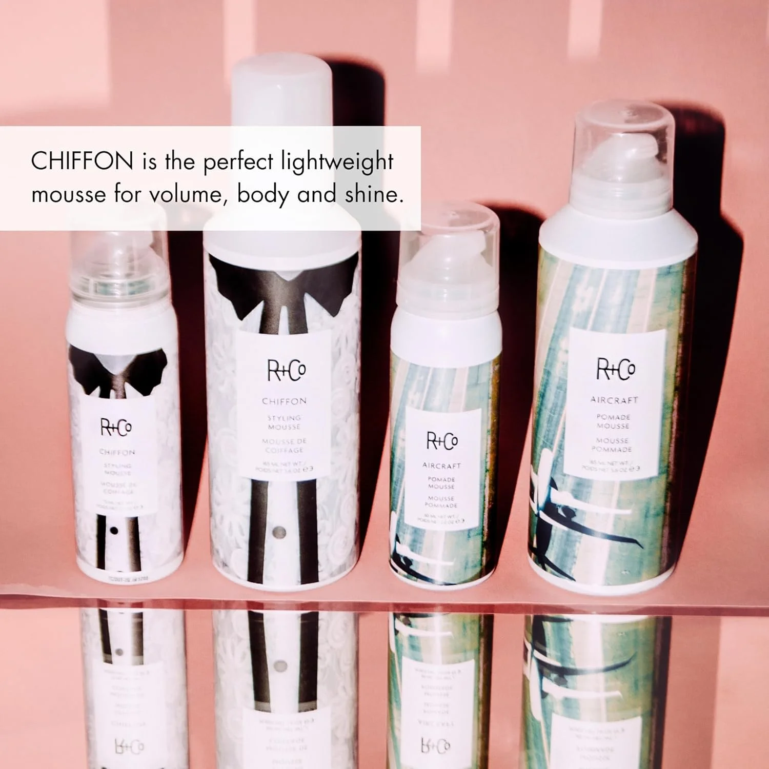 موس حالت دهنده شیفون آر+کو - ۱۶۵ میلی لیتر موس حالت دهنده شیفون آر+کو - ۱۶۵ میلی لیتر