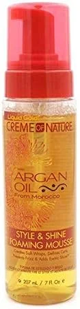 موس حالت دهنده و براق کننده مو حاوی روغن آرگان مراکشی کرم آف نیچر ۲۰۰ میل موس حالت دهنده و براق کننده مو حاوی روغن آرگان مراکشی کرم آف نیچر ۲۰۰ میل