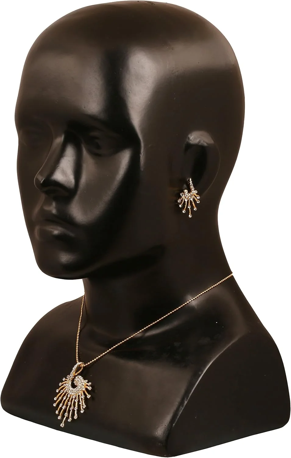 ست آویز جواهرات طرح هندی بالیوودی معاصر و شیک زنانه با طراحی رنگارنگ طلایی و نقره ای ست آویز جواهرات طرح هندی بالیوودی معاصر و شیک زنانه با طراحی رنگارنگ طلایی و نقره ای