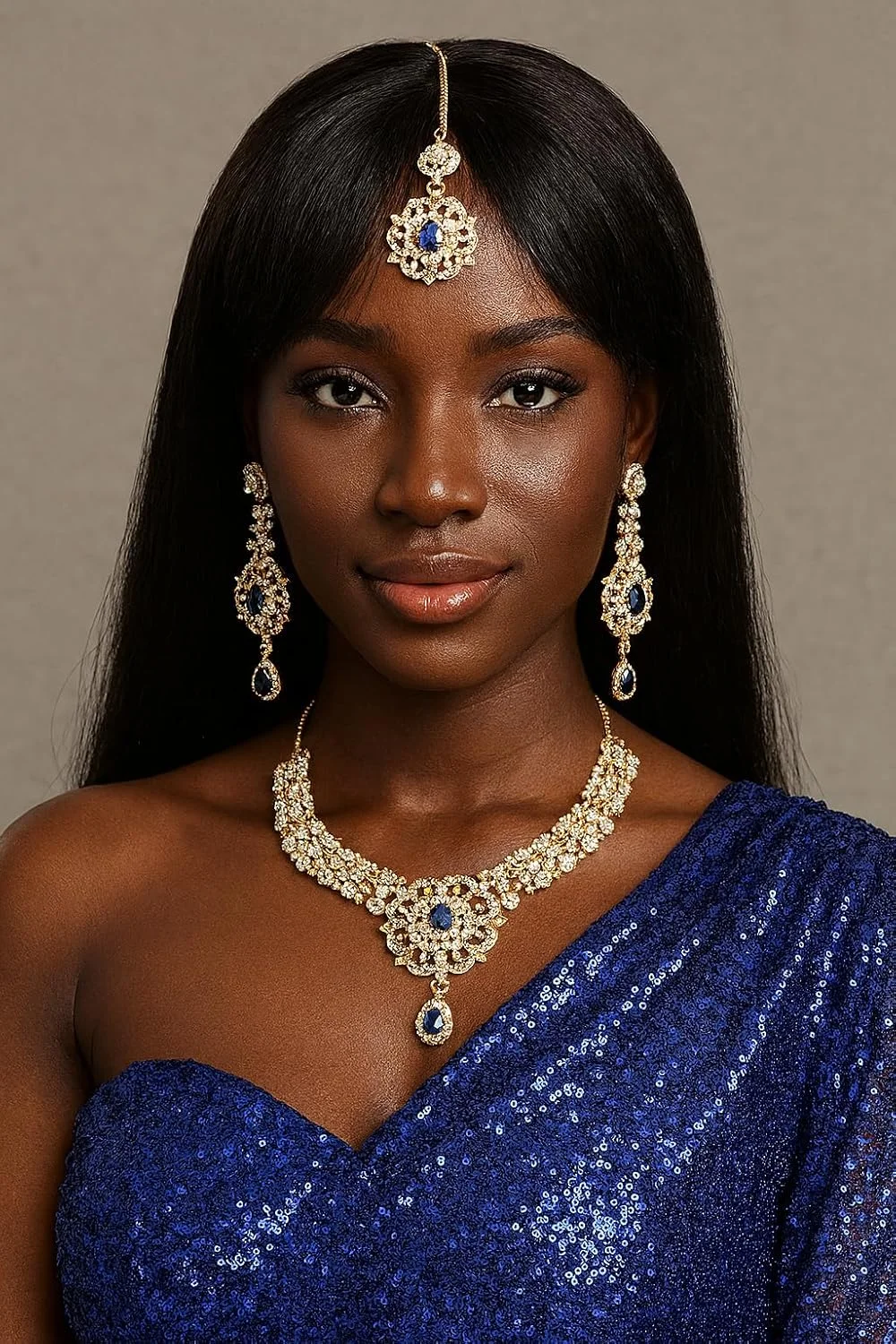 ست جواهرات هندی تاچ استون برای زنان، ست بالیوودی، گردنبند و گوشواره جواهرات عروس، زیورآلات مصنوعی، عروسی پنجابی، مانگ تیکا در رنگ طلایی، سفید یا نقره ای برای زنان ست جواهرات هندی تاچ استون برای زنان، ست بالیوودی، گردنبند و گوشواره جواهرات عروس، زیورآلات مصنوعی، عروسی پنجابی، مانگ تیکا در رنگ طلایی، سفید یا نقره ای برای زنان