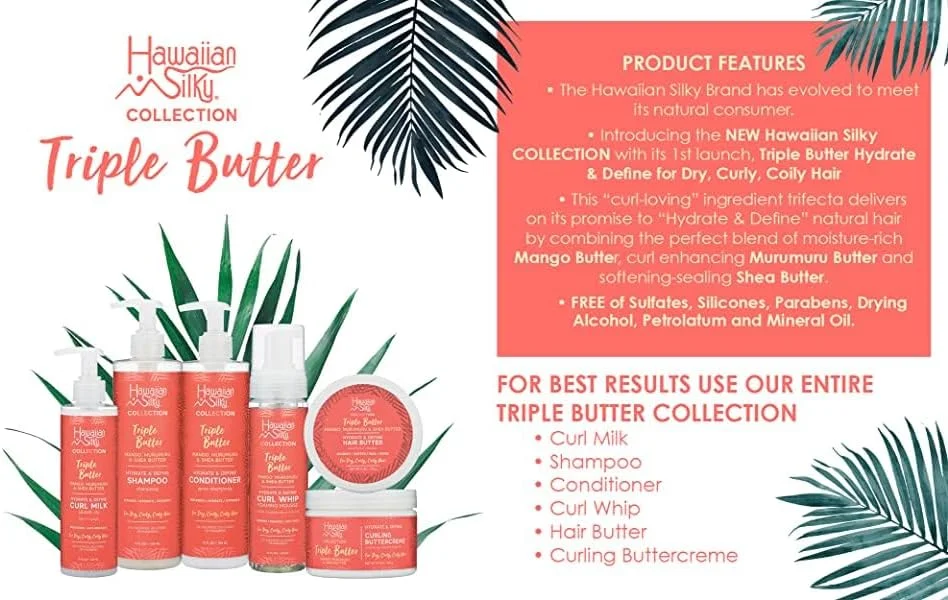 موس موی فر سه گانه کره ای هاوایی سیلکی، 226 گرم