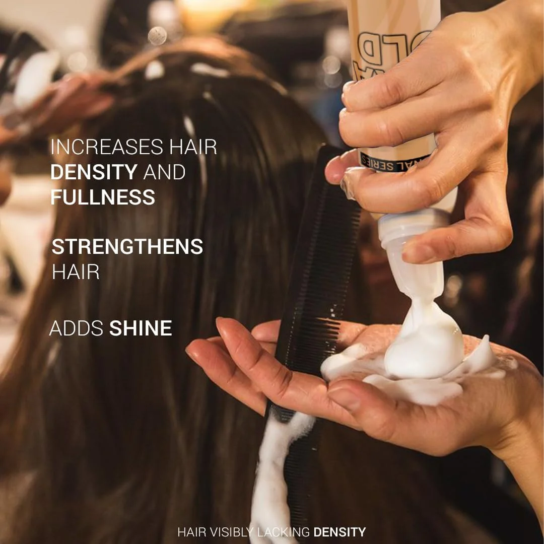 موس مو حالت دهنده قوی Hair Pure با ماندگاری طولانی و پرو ویتامین B5، حجم دهنده و براق کننده مو، 300 میلی لیتر