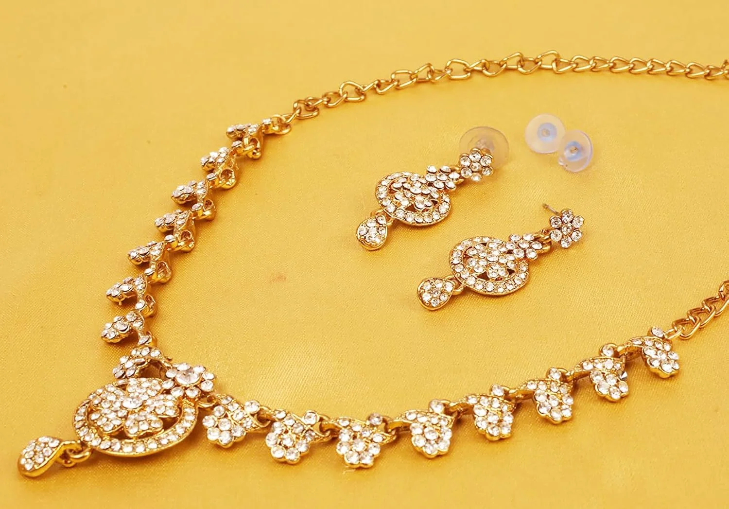 ست گردنبند جواهرات تاچ استون زنانه PWNSL308-02A--Z