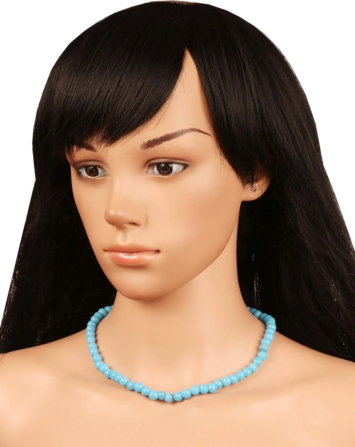 تاچ استون، گردنبند زنانه با طراحی ظریف و مجلسی به سبک بالیوود هندی، با مرواریدهای آب شیرین طبیعی و درخشان