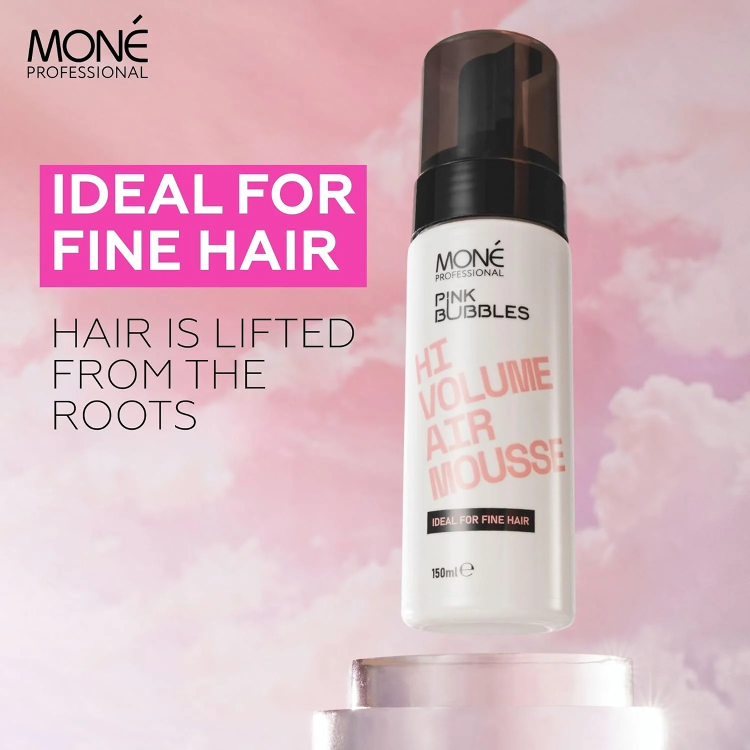 موس حجم دهنده مو مونِ پروفشنال - افزایش دهنده حجم و بافت مو - حالت دهنده سبک - درخشش و حالت ارتجاعی