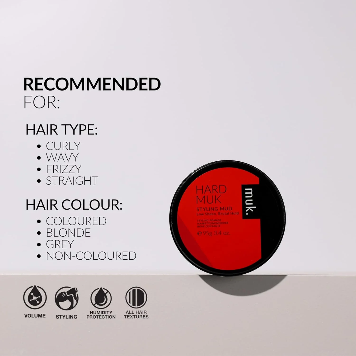 گل موی حالت دهنده مو - حالت دهی قوی، محصولی با درخشندگی کم برای موی آقایان - 100 میل