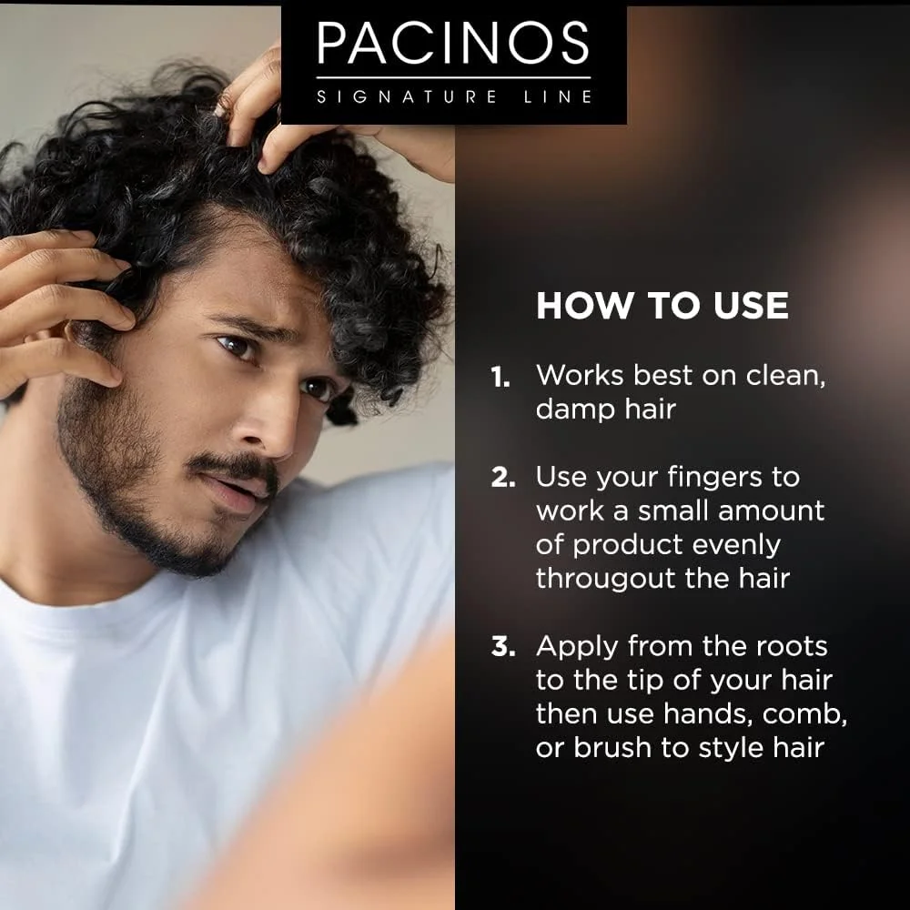 موس حالت دهنده فر مو Pacinos Signature Line: نگهدارنده ملایم تا متوسط، درخشش کم - فوم حالت دهنده آبرسان و حجم دهنده برای انواع مو: فعال کننده فر و ضد وز، 100 میلی لیتر موس حالت دهنده فر مو Pacinos Signature Line: نگهدارنده ملایم تا متوسط، درخشش کم - فوم حالت دهنده آبرسان و حجم دهنده برای انواع مو: فعال کننده فر و ضد وز، 100 میلی لیتر