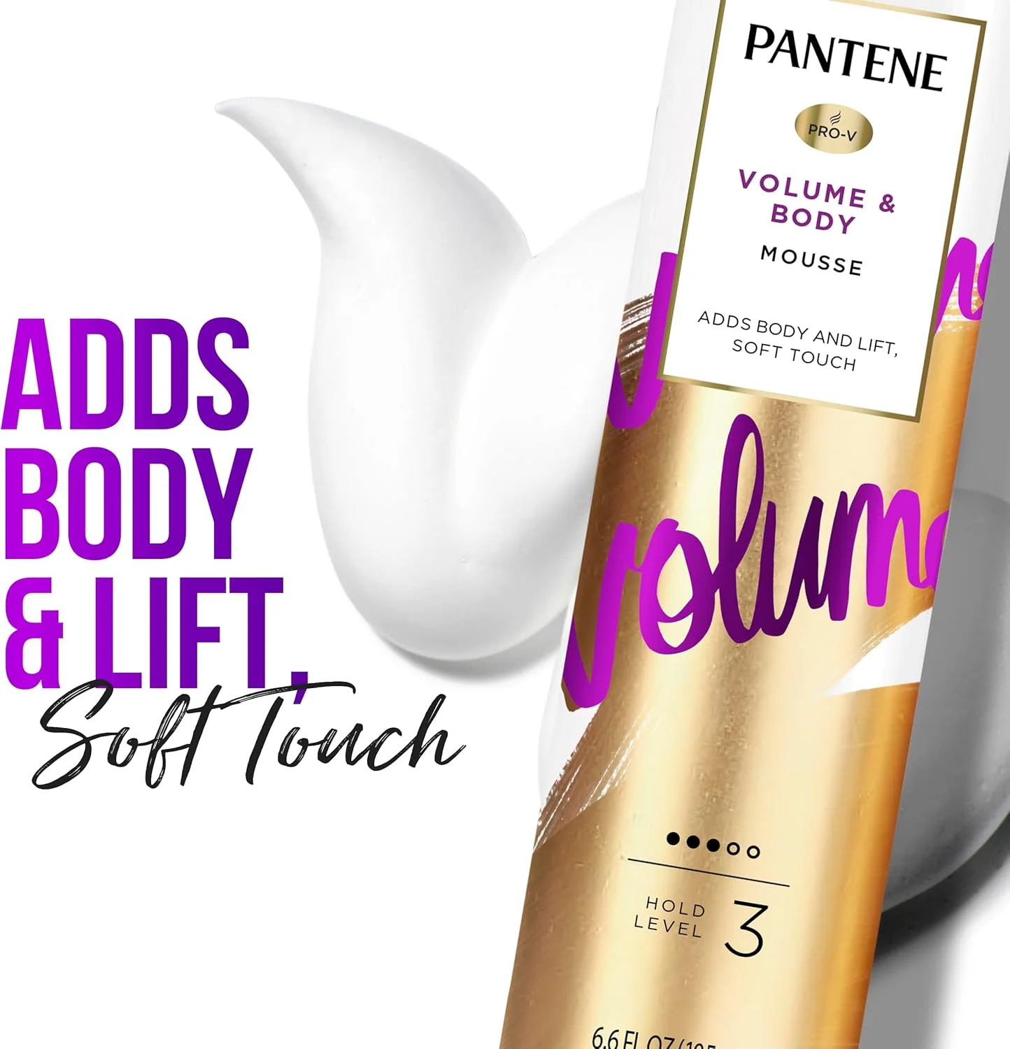 موس حالت دهنده مو پنتن پرو-وی با عملکرد سه گانه، 195 میلی لیتر موس حالت دهنده مو پنتن پرو-وی با عملکرد سه گانه، 195 میلی لیتر