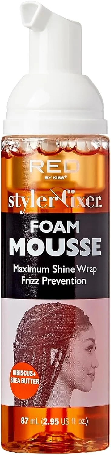 موس مو فومینگ مسافرتی کوچک رد بای کیس، موس براق کننده قوی، کاهش و جلوگیری از وز، مشخص کننده فر، نگهدارنده حالت مو، تغذیه کننده موهای خشک و شکننده (هیبیسکوس + شی باتر) موس مو فومینگ مسافرتی کوچک رد بای کیس، موس براق کننده قوی، کاهش و جلوگیری از وز، مشخص کننده فر، نگهدارنده حالت مو، تغذیه کننده موهای خشک و شکننده (هیبیسکوس + شی باتر)