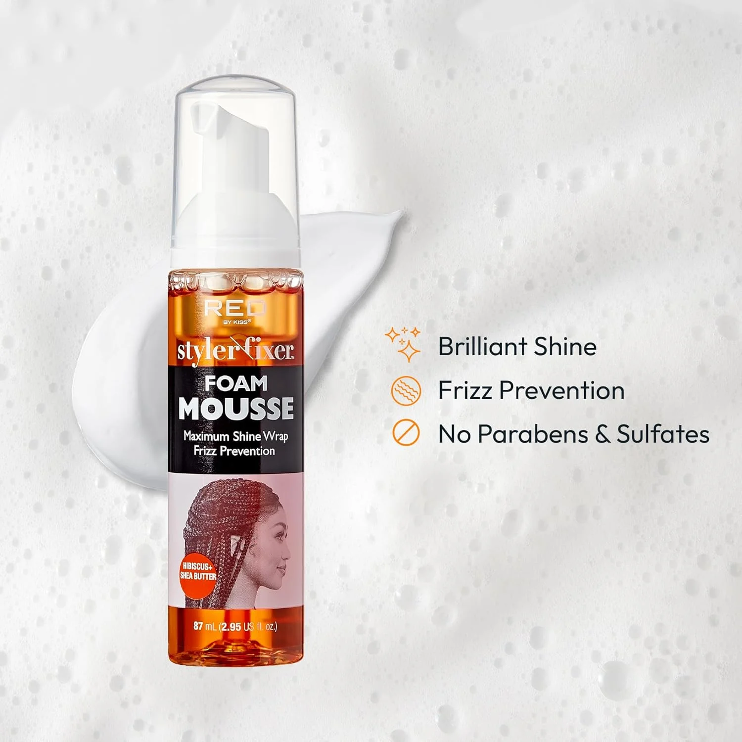 موس مو فومینگ مسافرتی کوچک رد بای کیس، موس براق کننده قوی، کاهش و جلوگیری از وز، مشخص کننده فر، نگهدارنده حالت مو، تغذیه کننده موهای خشک و شکننده (هیبیسکوس + شی باتر) موس مو فومینگ مسافرتی کوچک رد بای کیس، موس براق کننده قوی، کاهش و جلوگیری از وز، مشخص کننده فر، نگهدارنده حالت مو، تغذیه کننده موهای خشک و شکننده (هیبیسکوس + شی باتر)