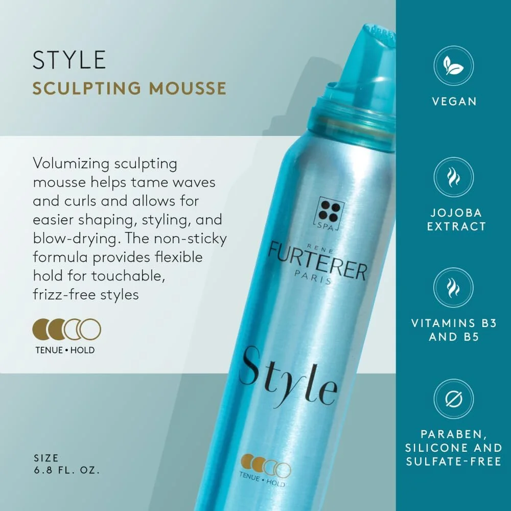 موس حالت دهنده مو رنه فورترر، حجم دهنده طبیعی بادوام با عصاره جوجوبای گیاهی، مناسب انواع مو، فاقد سیلیکون، وگان، 200 میلی لیتر موس حالت دهنده مو رنه فورترر، حجم دهنده طبیعی بادوام با عصاره جوجوبای گیاهی، مناسب انواع مو، فاقد سیلیکون، وگان، 200 میلی لیتر