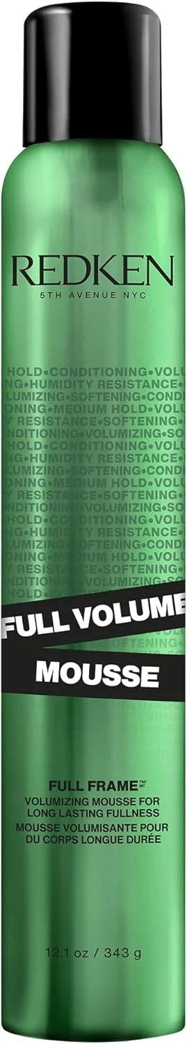 موس حجم دهنده مو ردکن | مناسب برای انواع مو | افزایش دهنده حداکثر حجم و حالت دهی به طول و انتهای مو | مرطوب کننده و محافظت از مو در برابر حرارت و آسیب | کنترل متوسط | 355 میلی لیتر