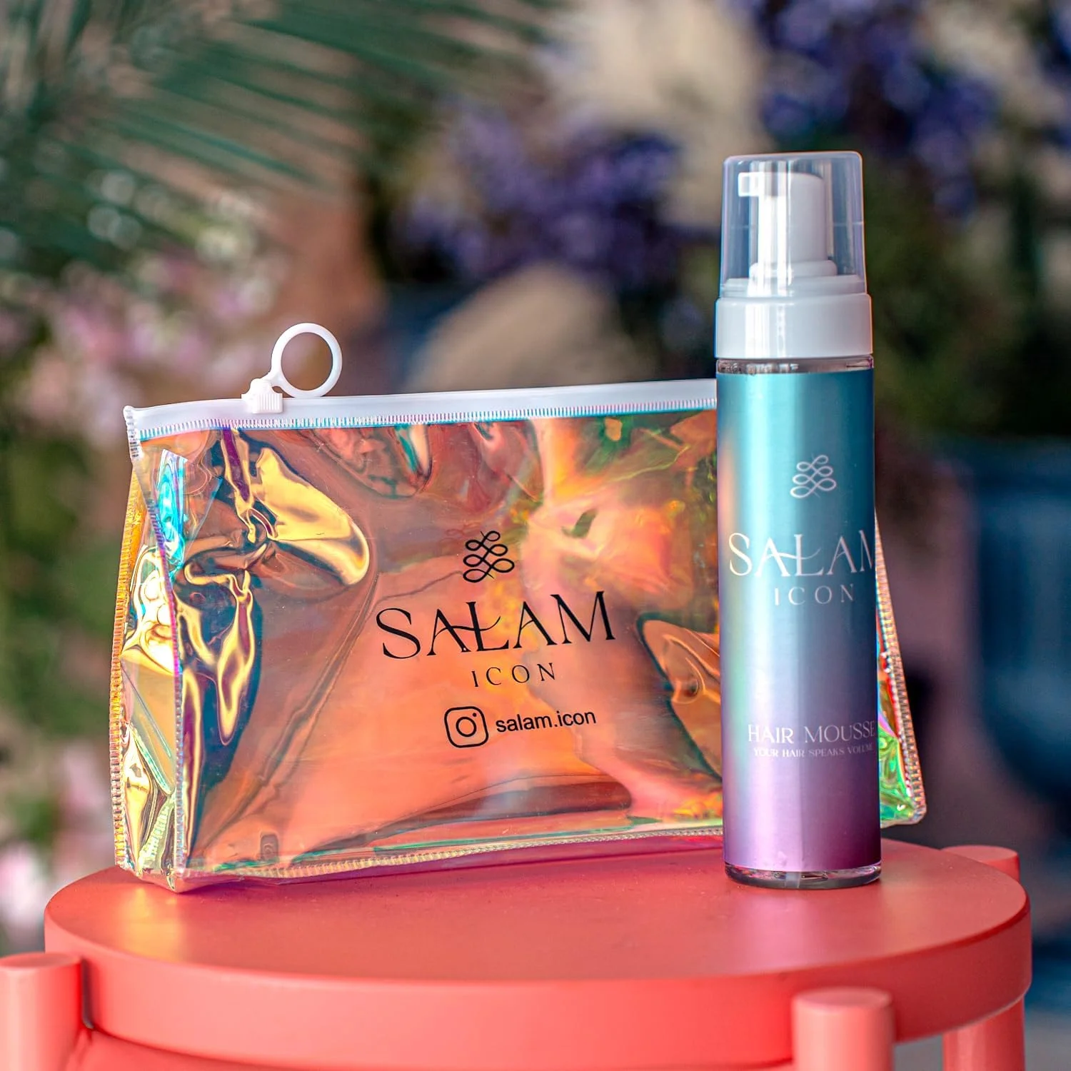 موس حالت دهنده فر مو سلام آیکون، روغن کرچک و گلیسیرین، ایجاد کننده بافت نرم، موس مو برای موهای فر، حالت دهنده فرها، ضد وز، 236 میلی لیتر، کیف رنگارنگ تابستانی موس حالت دهنده فر مو سلام آیکون، روغن کرچک و گلیسیرین، ایجاد کننده بافت نرم، موس مو برای موهای فر، حالت دهنده فرها، ضد وز، 236 میلی لیتر، کیف رنگارنگ تابستانی