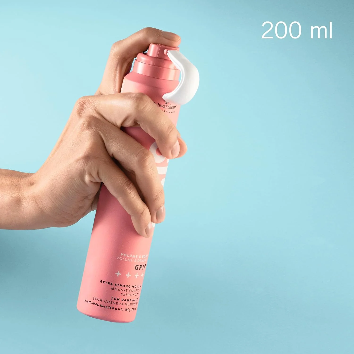 موس حالت دهنده بسیار قوی شوارتسکف اوسیس گریپ، 200 میلی لیتر