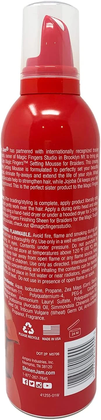 موس حالت دهنده مو آمپرو شاین ان جم مجیک فینگرز مخصوص بافت (بسته 4 عددی)