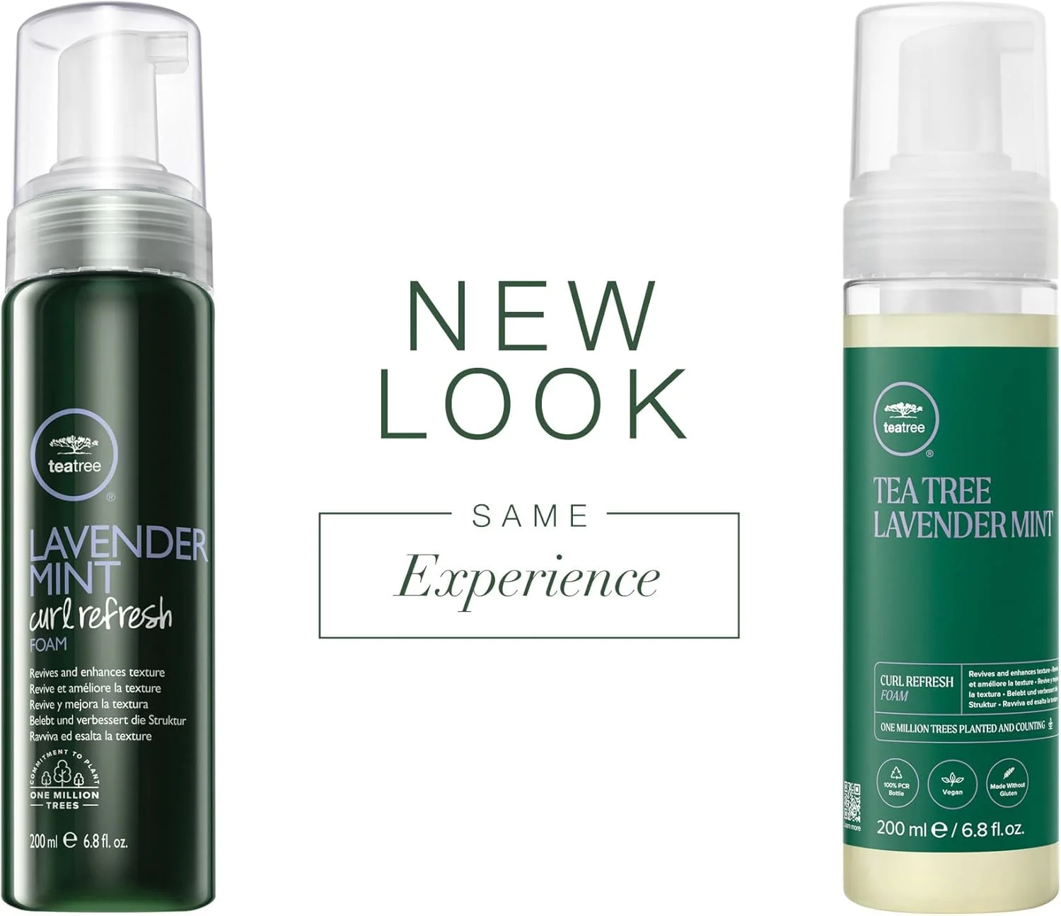 موس مو طراوت بخش فر مو با عصاره درخت چای، اسطوخودوس و نعناع، مناسب موهای ضخیم، فر و خشک، 200 میلی لیتر