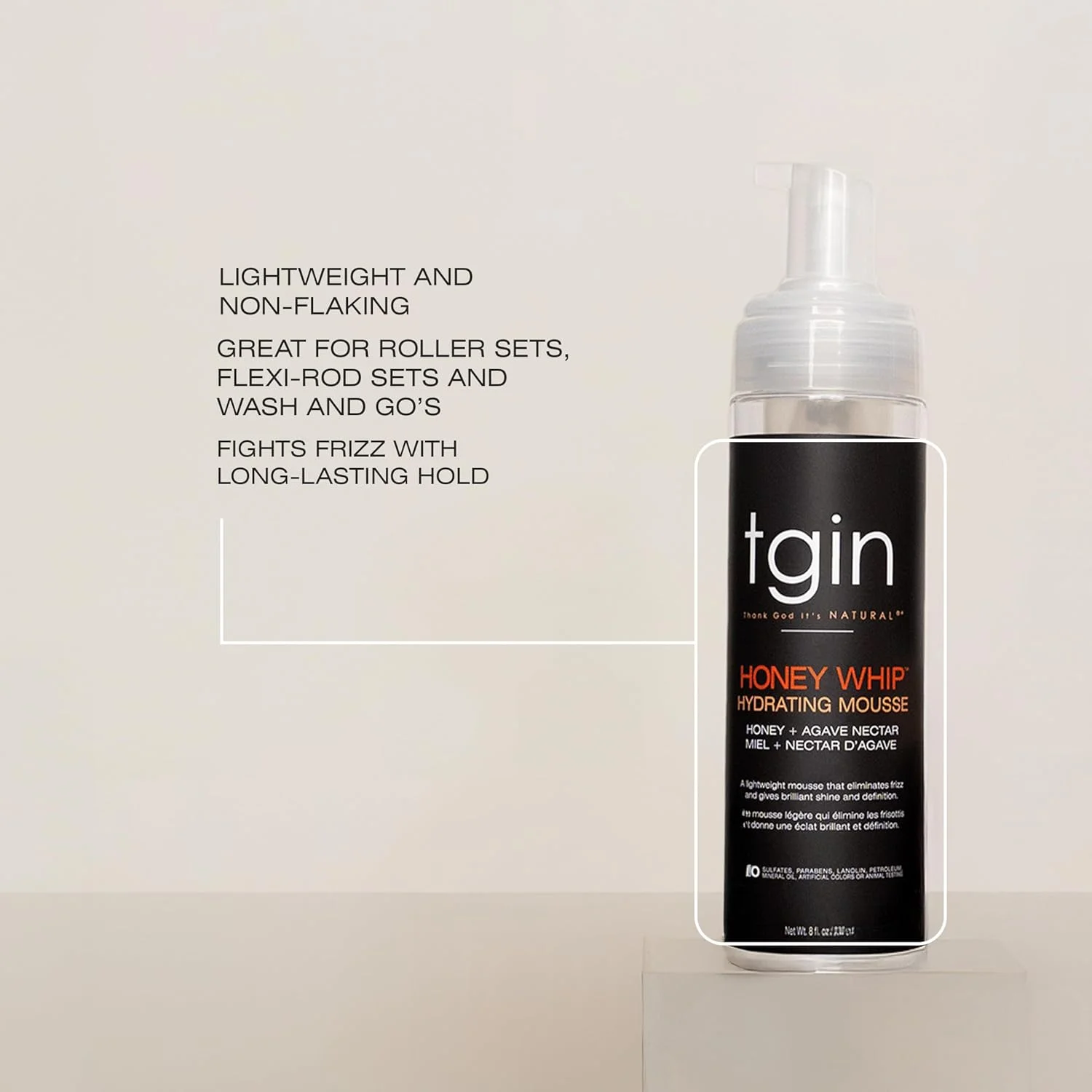 موس آبرسان مو تی جی آی ان با عصاره عسل - مناسب موهای خشک، بافت دار، فر و آسیب دیده - ۲۲۶ گرم موس آبرسان مو تی جی آی ان با عصاره عسل - مناسب موهای خشک، بافت دار، فر و آسیب دیده - ۲۲۶ گرم