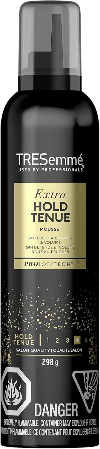 موس مو حالت دهنده قوی TRESemmé با فناوری Pro Lock Tech™ برای حجم دهی و حالت دهی لمسی 24 ساعته 298 گرم