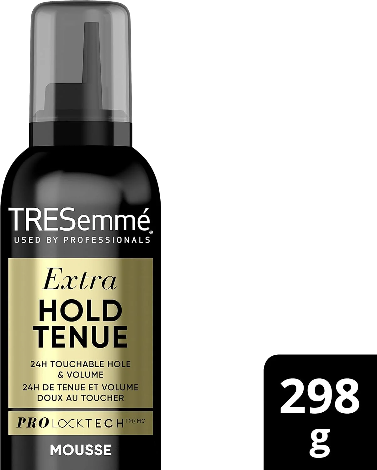 موس مو حالت دهنده قوی TRESemmé با فناوری Pro Lock Tech™ برای حجم دهی و حالت دهی لمسی 24 ساعته 298 گرم