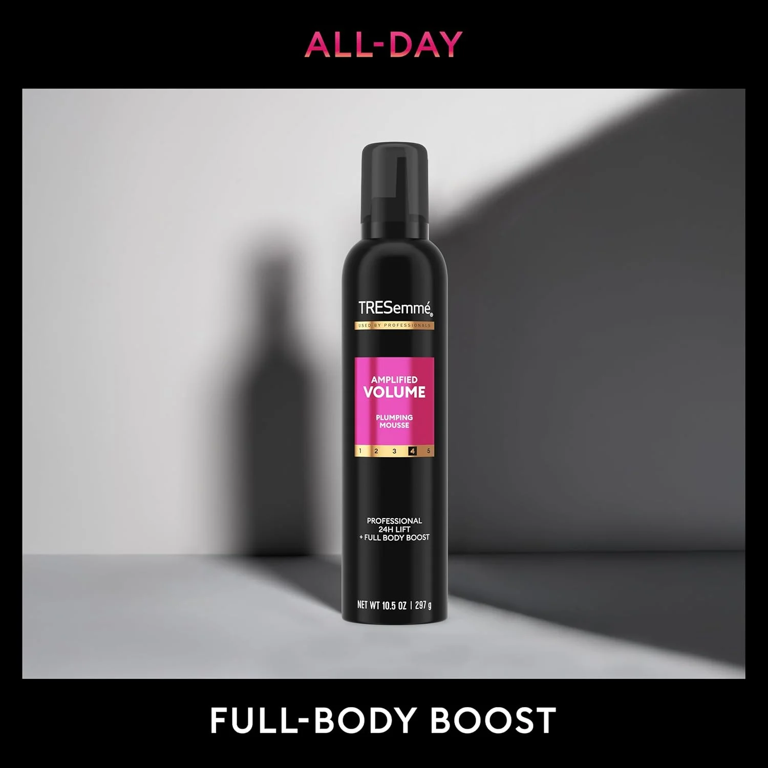 موس حجم دهنده مو TRESemmé، افزایش حجم مو تا 24 ساعت با فناوری Pro Lock، 310 میلی لیتر