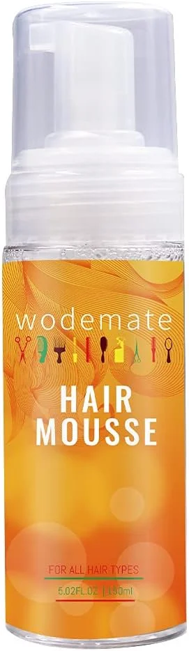 موس حالت دهنده موهای فر، کلاه گیس یا بافت، موس کنترل لبه های بسیار قوی مقاوم در برابر رطوبت، ضد وز بادوام با حس انعطاف پذیر، فوم موس حالت دهنده مو برای انواع مو