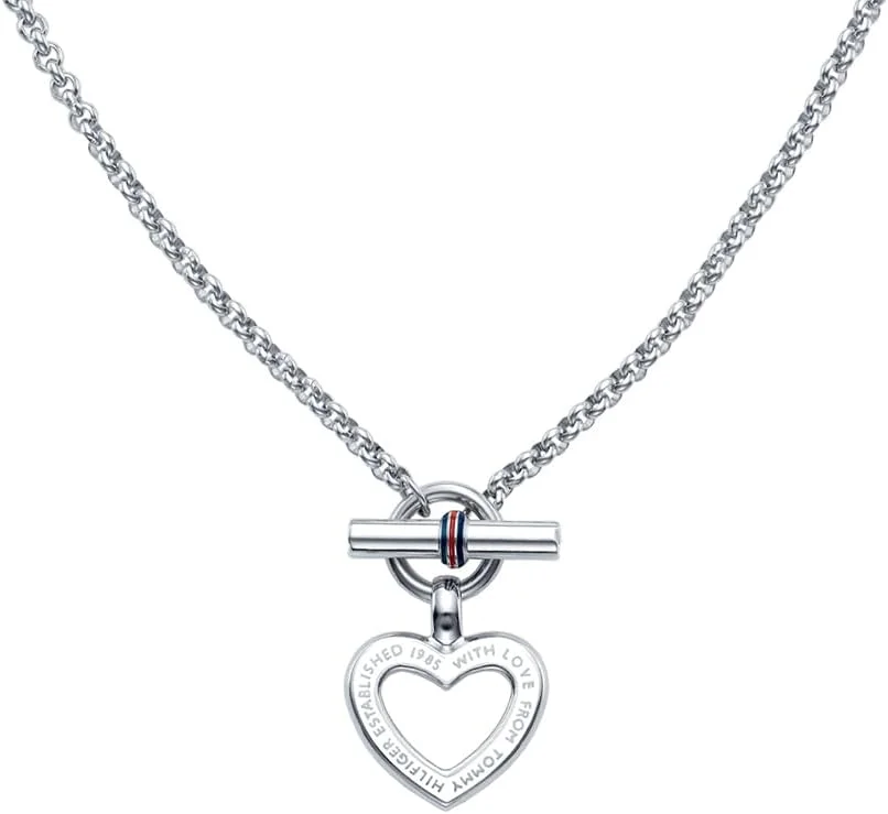 زیورآلات کلاسیک زنانه تامی هیلفیگر، نقره ای، سایز One Size زیورآلات کلاسیک زنانه تامی هیلفیگر، نقره ای، سایز One Size