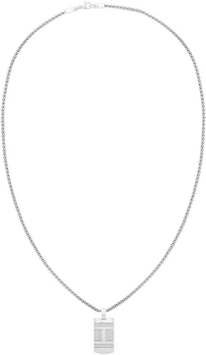 گردنبند آویز مردانه استیل تامی هیلفیگر - 2790316، تک سایز، استیل، بدون سنگ قیمتی گردنبند آویز مردانه استیل تامی هیلفیگر - 2790316، تک سایز، استیل، بدون سنگ قیمتی