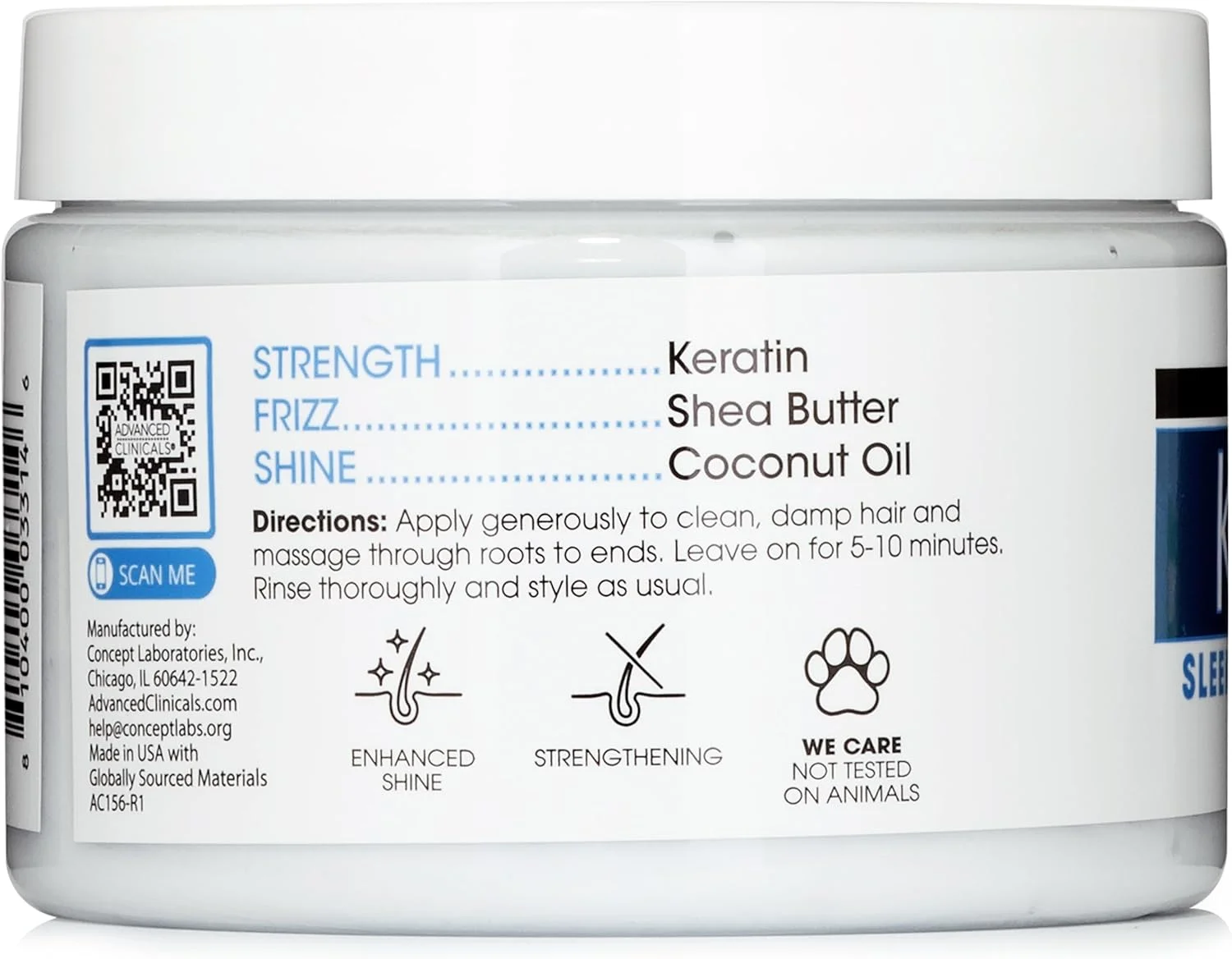 ماسک موی کراتین ادونسد کلینیکالز (355 میلی لیتر) ماسک موی کراتین ادونسد کلینیکالز (355 میلی لیتر)