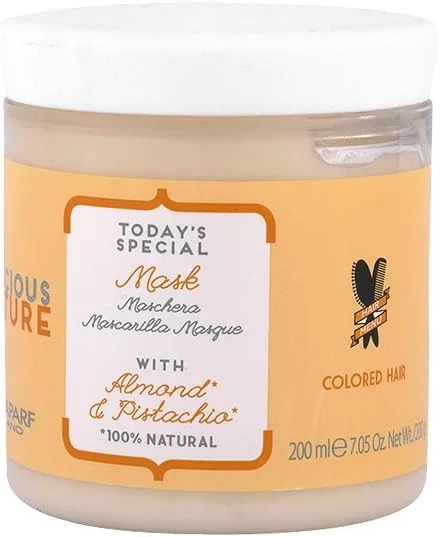 ماسک مو محافظ رنگ مو آلفاپرف میلانو پریشس نیچر، بادام و پسته، 200 میلی لیتر