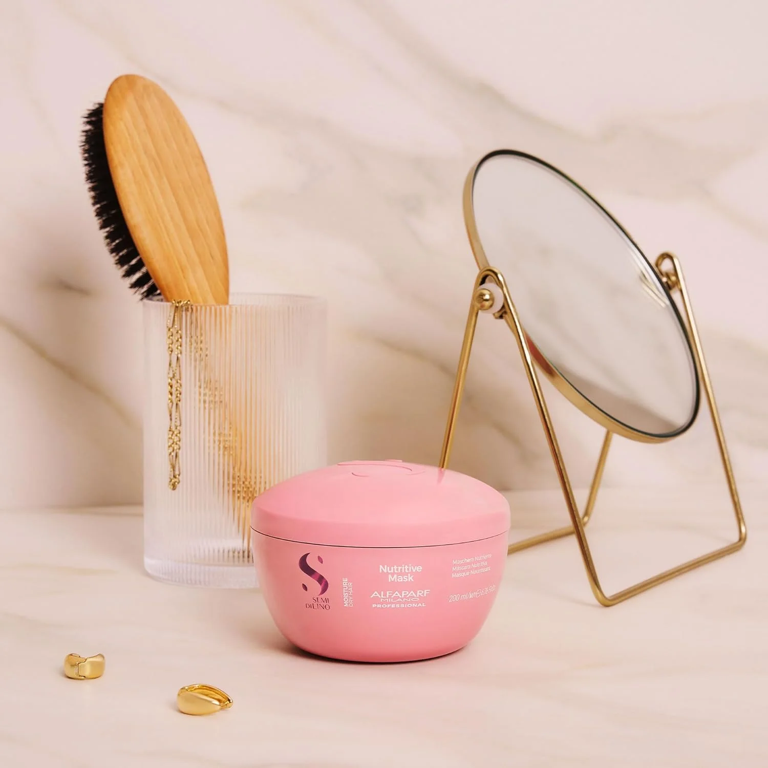 ماسک مغذی و مرطوب کننده مو آلفاپرف میلانو سمی دی لینو، 200 میلی لیتر