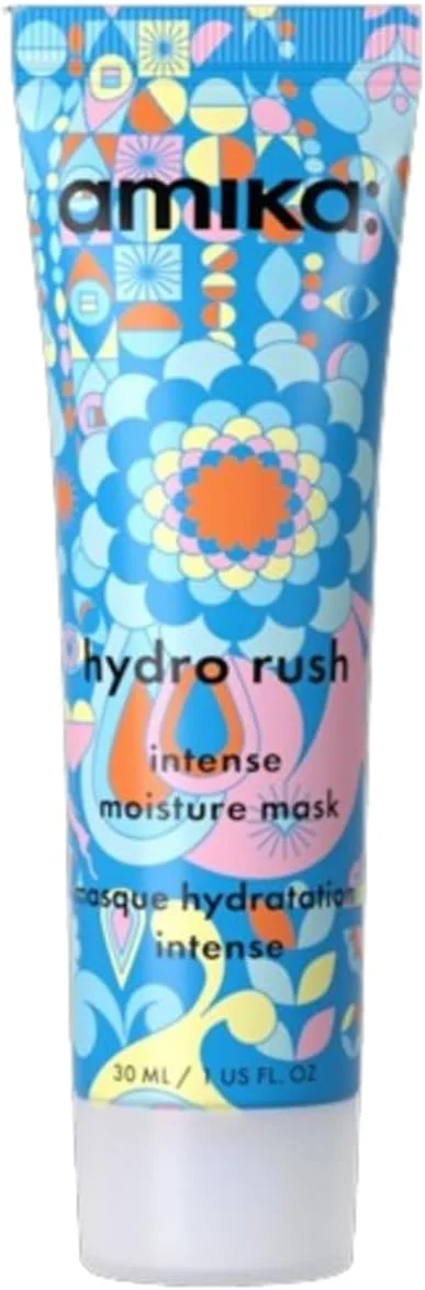 ماسک مو آبرسان قوی آمیکا Hydro Rush حاوی اسید هیالورونیک، سایز مسافرتی 30 میلی لیتر