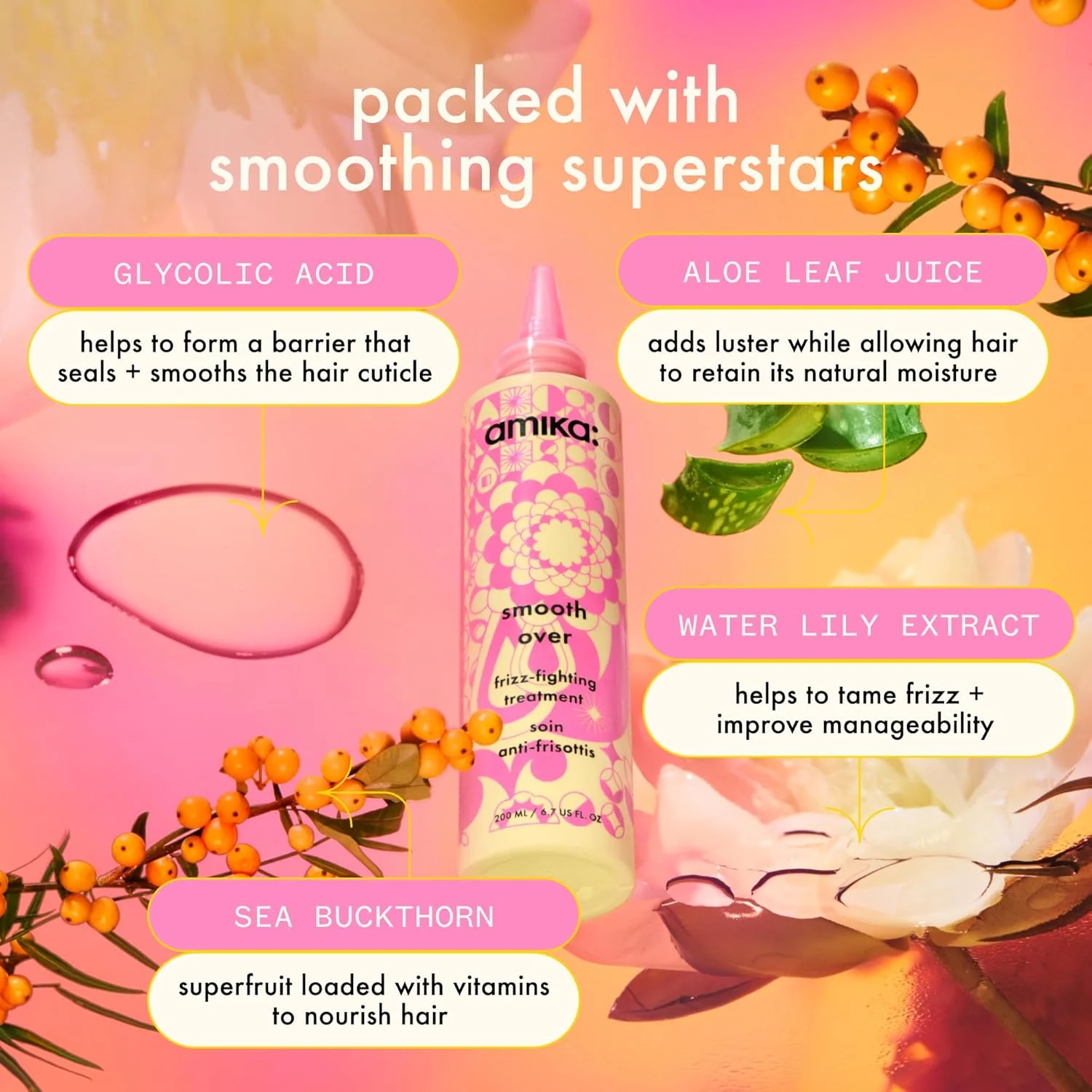 ماسک درمانی ضد وز مو آمیکا