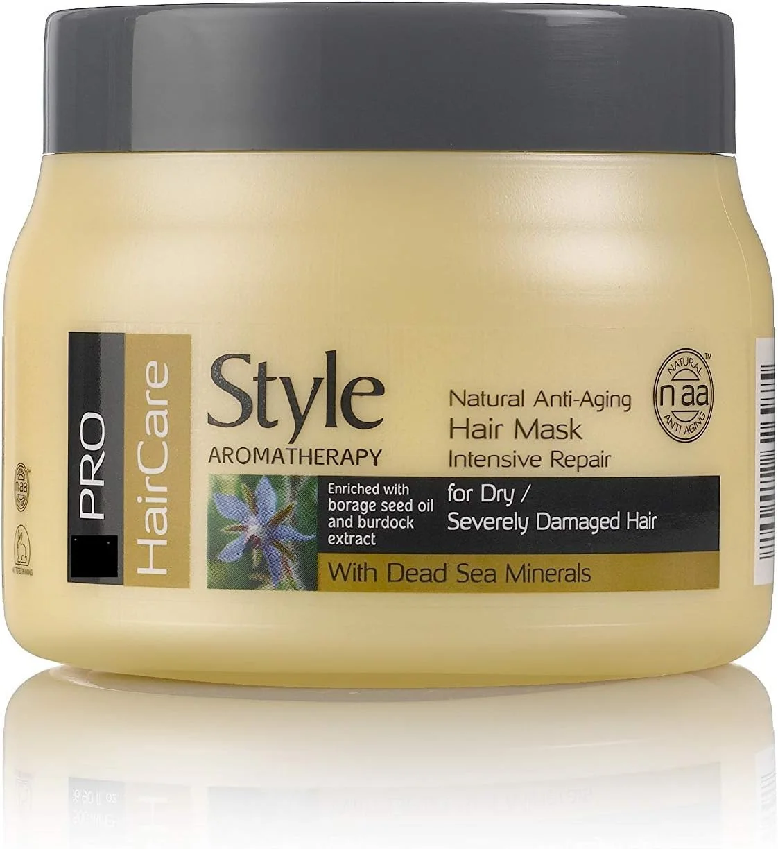 ماسک مو ترمیم کننده و ضد پیری طبیعی استایل آروماتراپی، ترمیم فشرده، 200 میلی لیتر