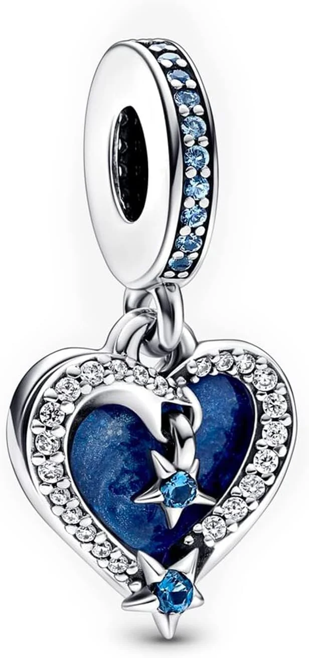 آویز مهره ای نقره ای به سبک پاندورا، آویز آویز برای دستبند و گردنبند، هدیه جواهرات شیک برای زنان و دختران