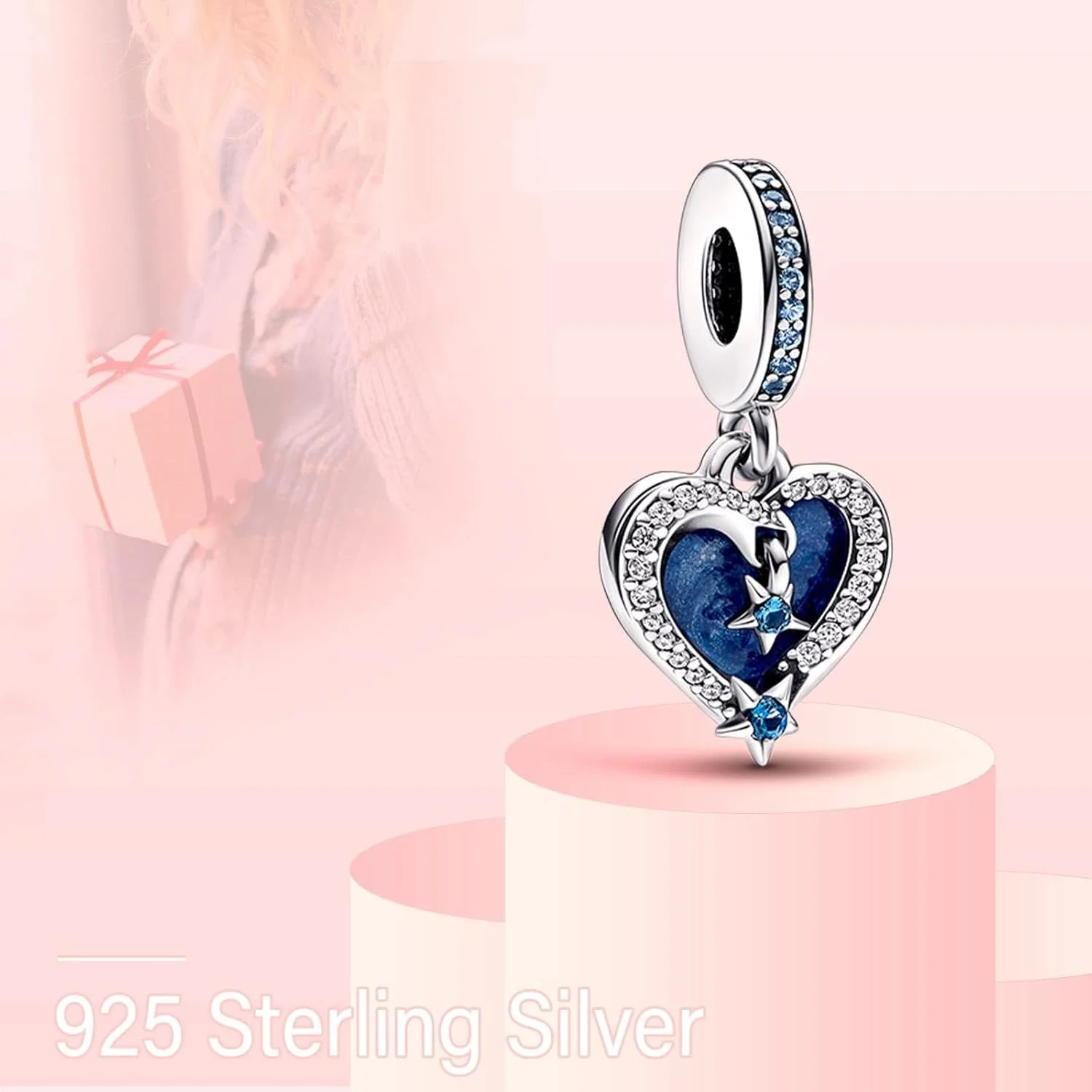 آویز مهره ای نقره ای به سبک پاندورا، آویز آویز برای دستبند و گردنبند، هدیه جواهرات شیک برای زنان و دختران