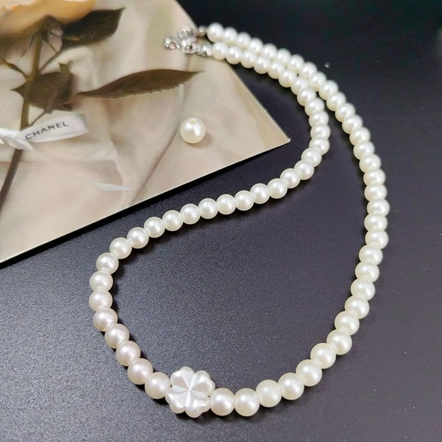 ست ساخت گردنبند مرواریدی 760 تکه، مهره های دستبند برای بزرگسالان، دستبند دوستی کودکان، ست ساخت جواهرات برای دختران نوجوان مروارید