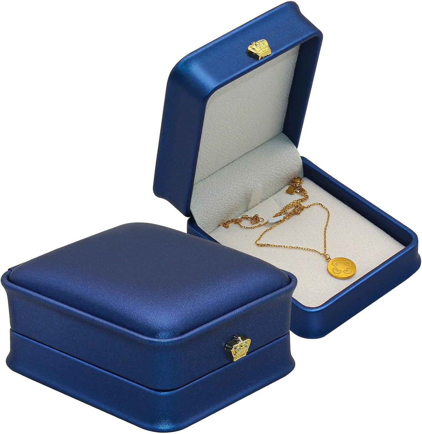 جعبه آویز گردنبند، جعبه نمایش جواهرات، جعبه هدیه برای عروسی، پیشنهاد عاشقانه، نامزدی، تولد، هدیه روز ولنتاین