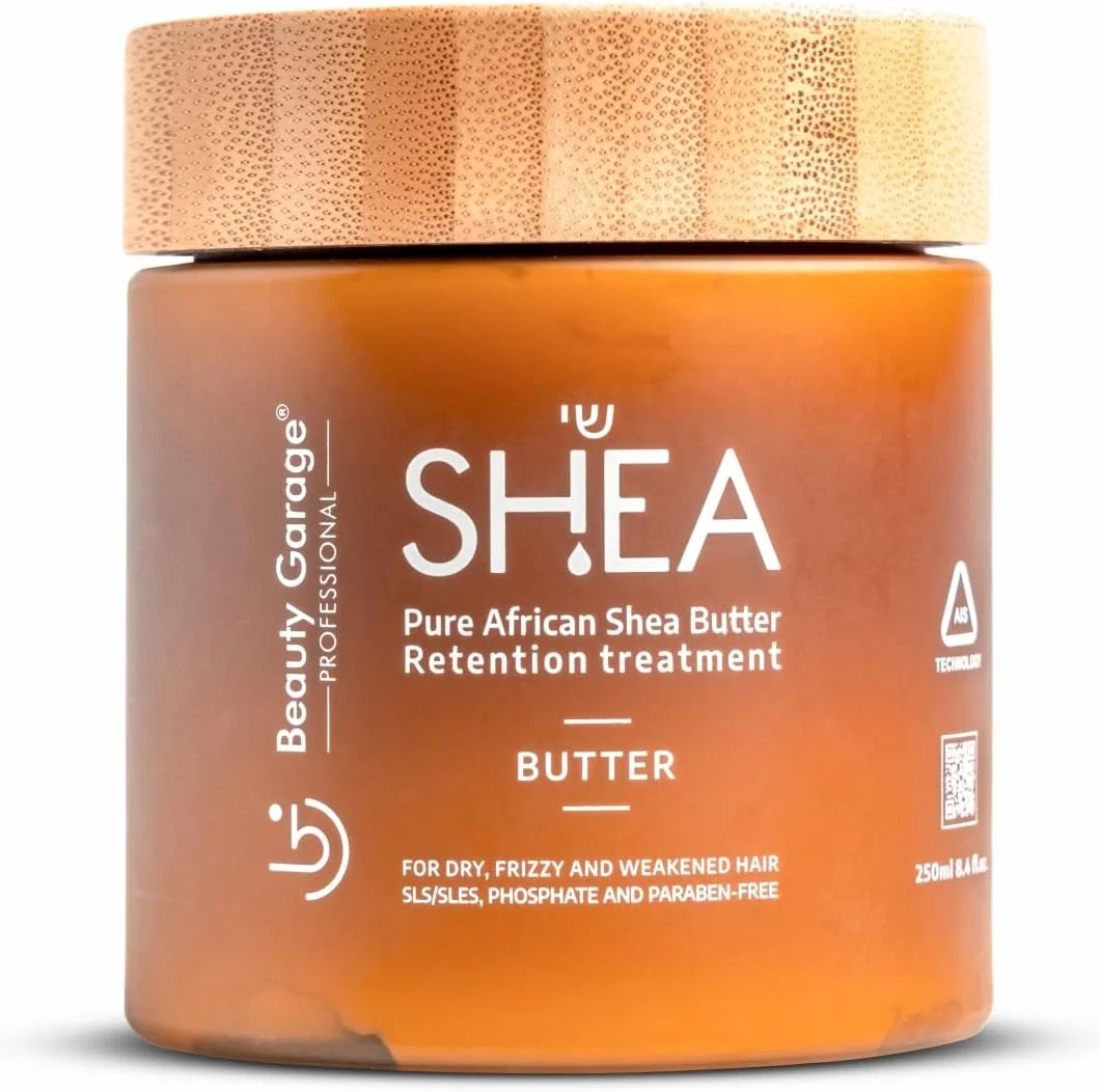 ماسک موی درمان کننده و ترمیم کننده حاوی شی باتر خالص آفریقایی بیوتی گاراژ 250 میلی لیتر